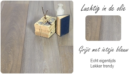 Aanbieding eiken lamelparket.